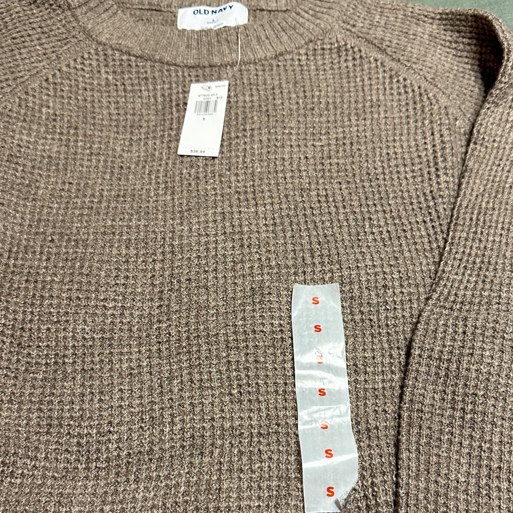 Old Navy Tan Knit Sweater